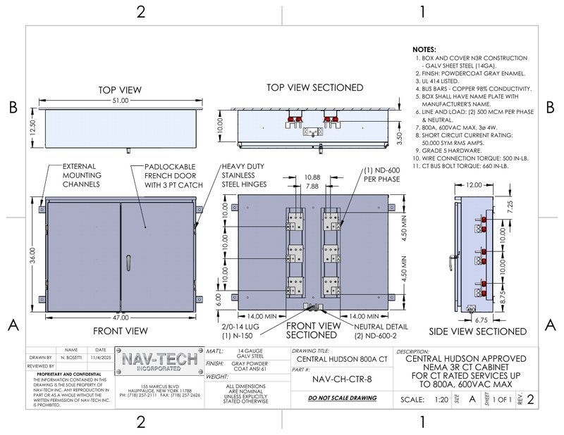 NAV-CH-CTR-8 drawing